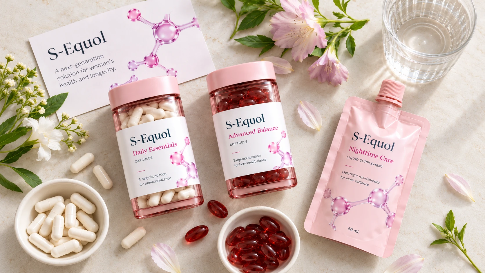 S-Equol · Product concept illustration